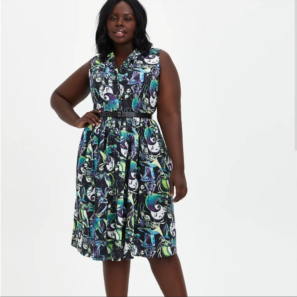 Nightmare before Christmas Midi Dress